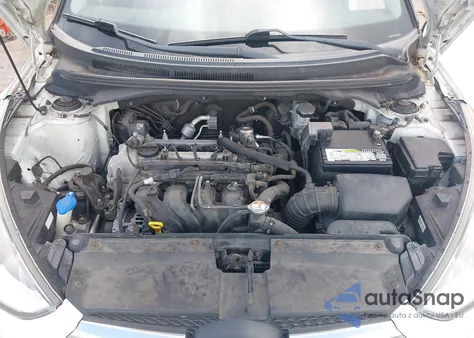 2012 Hyundai Veloster Base W/Red/Black из США, поврежденный, VIN KMHTC6ADXCU050034